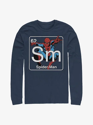 Marvel Spider-Man Periodic Long-Sleeve T-Shirt