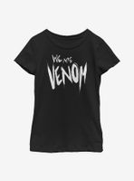 Marvel Venom We Are Slime Youth Girls T-Shirt