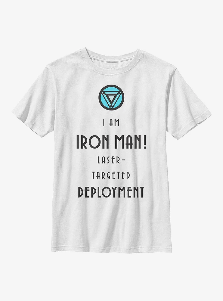 Marvel Iron Man Deployment Youth T-Shirt