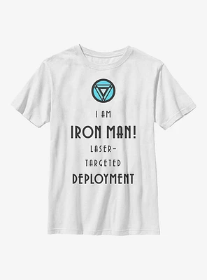 Marvel Iron Man Deployment Youth T-Shirt