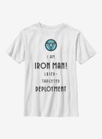 Marvel Iron Man Deployment Youth T-Shirt