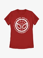 Marvel Spider-Man Spider Power Womens T-Shirt