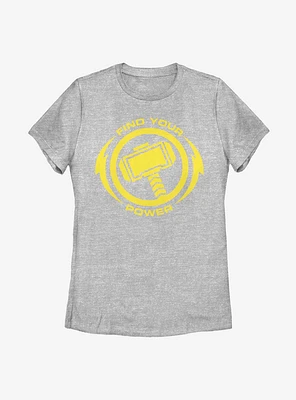 Marvel Thor Power Womens T-Shirt