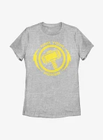 Marvel Thor Power Womens T-Shirt