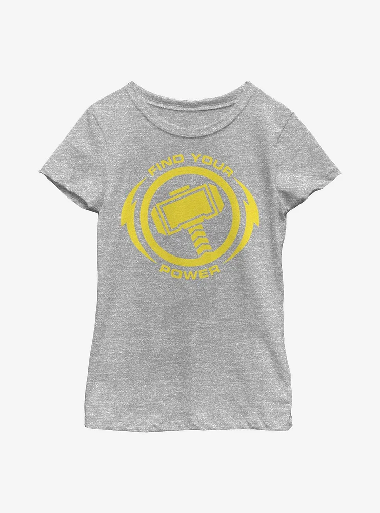 Marvel Thor Power Youth Girls T-Shirt