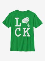 Marvel Thor God Of Luck Youth T-Shirt