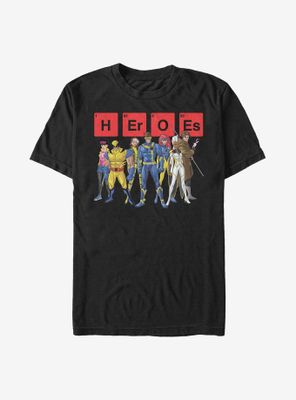 Marvel X-Men Mutant Heroes T-Shirt