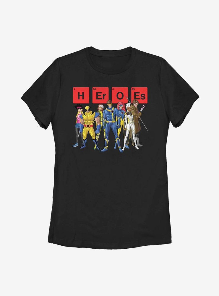 Marvel X-Men Mutant Heroes Womens T-Shirt