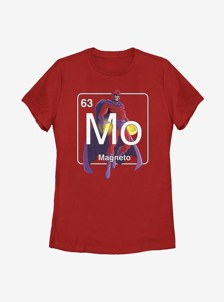 Marvel X-Men Periodic Magneto Womens T-Shirt