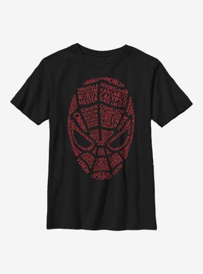 Marvel Spider-Man Spidey Words Youth T-Shirt