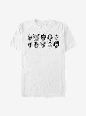 Marvel Avengers Ink Heroes T-Shirt