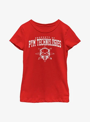 Marvel Ant-Man Pym Tech Youth Girls T-Shirt