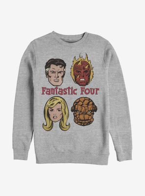 Marvel Fantastic Four IconsSweatshirt