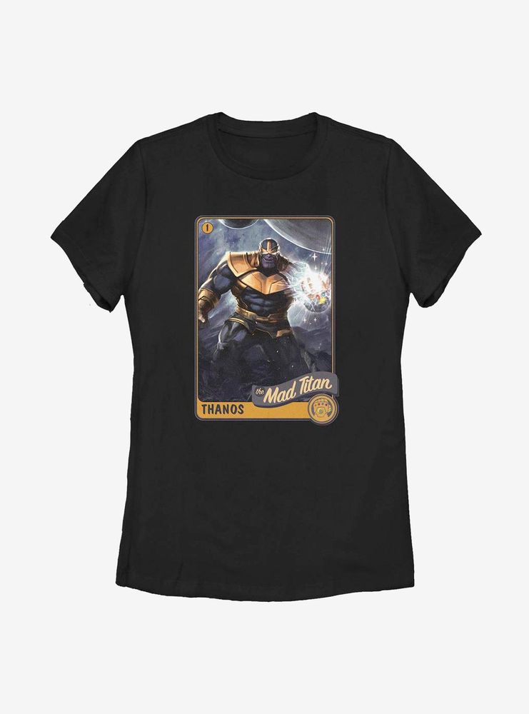 Marvel Avengers Titan Card Womens T-Shirt