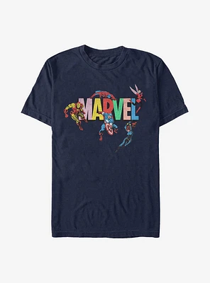 Marvel Avengers Logo Ensemble T-Shirt