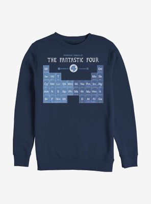 Marvel Fantastic Four Periodic FF Sweatshirt