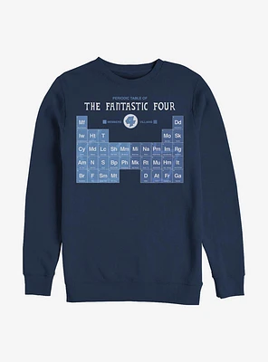 Marvel Fantastic Four Periodic FF Sweatshirt