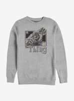 Marvel Fantastic Four Thing Pose Sweatshirt