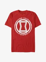 Marvel Black Widow Power Of T-Shirt