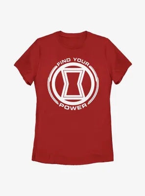 Marvel Black Widow Power Of Womens T-Shirt