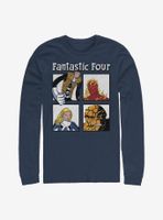 Marvel Fantastic Four Boxed Team Long-Sleeve T-Shirt