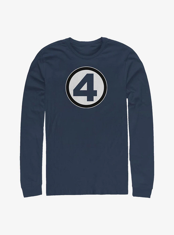Marvel Fantastic Four Classic Costume Long-Sleeve T-Shirt