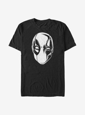 Marvel Deadpool White Silhouette T-Shirt