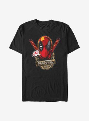 Marvel Deadpool Gold Plated T-Shirt