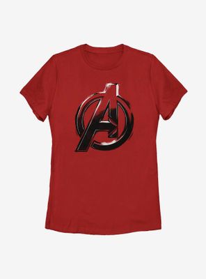 Marvel Avengers Logo Sketch Womens T-Shirt