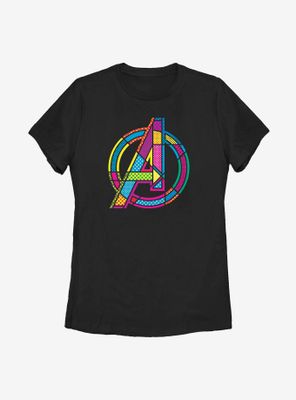 Marvel Avengers Halftone Pop A Womens T-Shirt