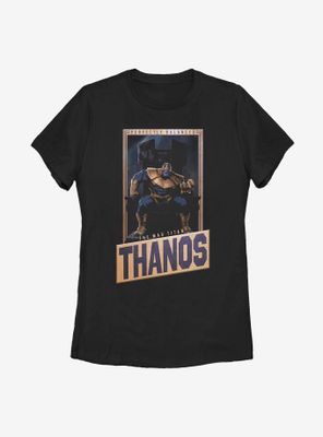 Marvel Avengers Perfectly Balanced Thanos Womens T-Shirt