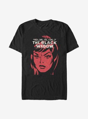Marvel Black Widow Here She Is T-Shirt