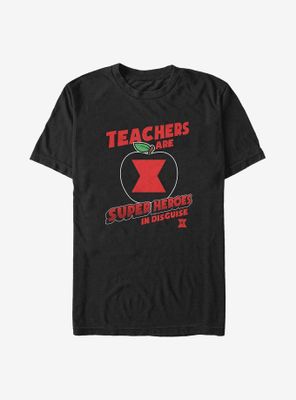 Marvel Black Widow Teachers Are Superheroes T-Shirt