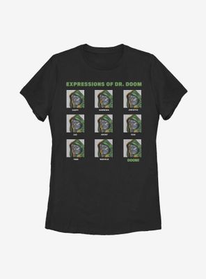 Marvel Fantastic Four Expressions Of Doom Womens T-Shirt