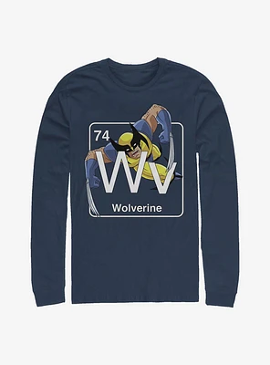Marvel Wolverine Periodic Long-Sleeve T-Shirt