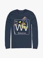 Marvel Wolverine Periodic Long-Sleeve T-Shirt