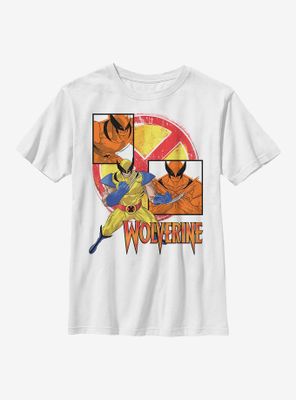 Marvel Wolverine Claw Panels Youth T-Shirt