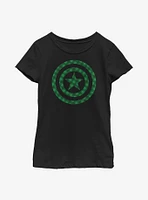 Marvel Captain America Lucky Cap Youth Girls T-Shirt
