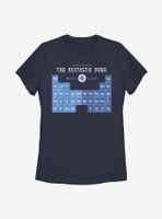 Marvel Fantastic Four Periodic FF Womens T-Shirt