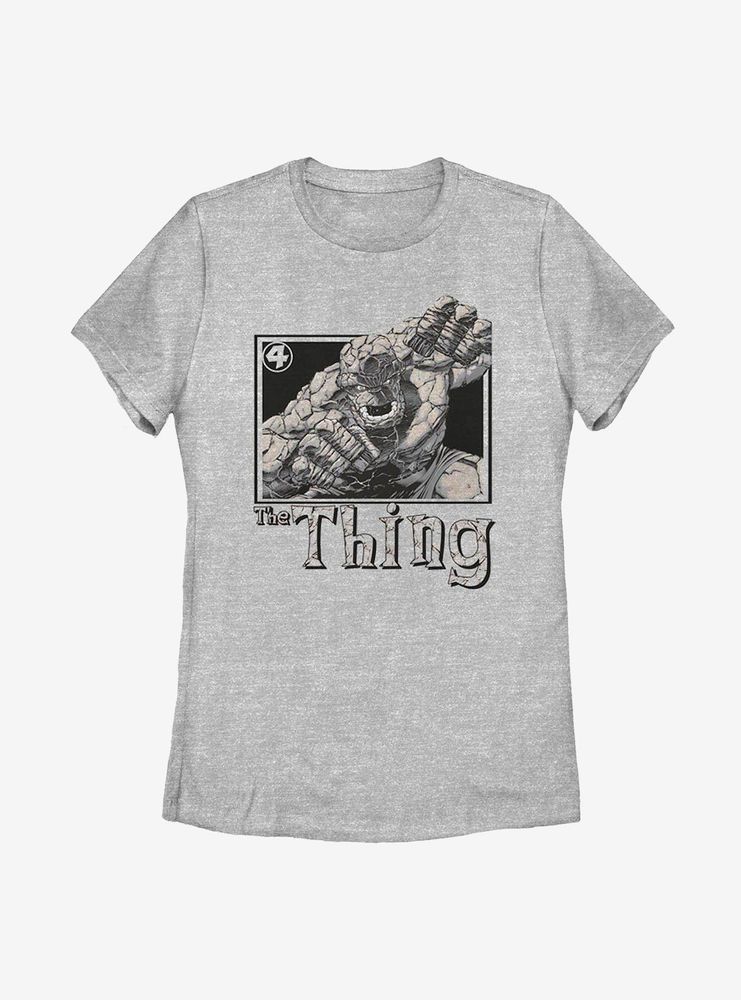 Marvel Fantastic Four Thing Pose Womens T-Shirt