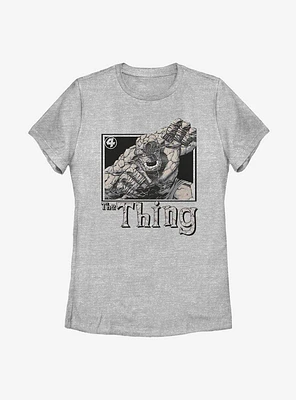 Marvel Fantastic Four Thing Pose Womens T-Shirt