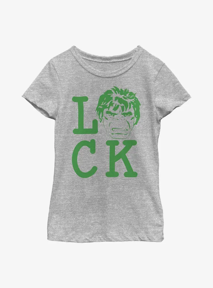 Marvel Hulk Luck Youth Girls T-Shirt