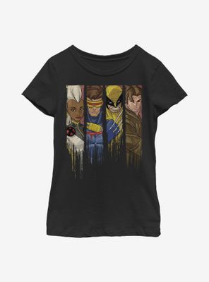 Marvel X-Men Dread Panels Youth Girls T-Shirt