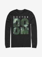 Marvel Fantastic Four Doom Fill Long-Sleeve T-Shirt