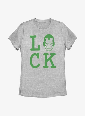 Marvel Iron Man Luck Womens T-Shirt
