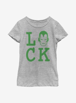 Marvel Iron Man Luck Youth Girls T-Shirt