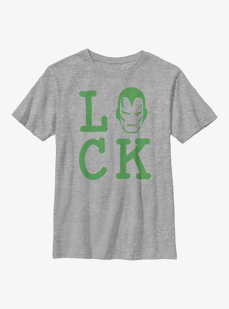 Marvel Iron Man Luck Youth T-Shirt