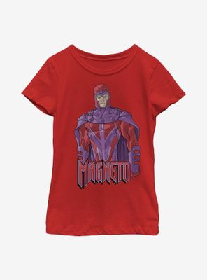 Marvel X-Men Magneto Panels Youth Girls T-Shirt