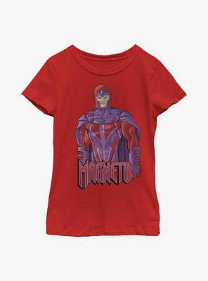 Marvel X-Men Magneto Panels Youth Girls T-Shirt