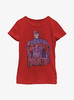Marvel X-Men Magneto Panels Youth Girls T-Shirt